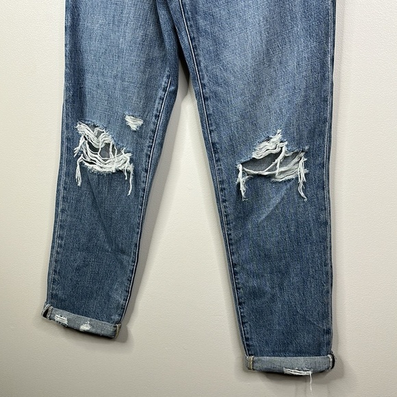 Pistola Presley Destroyed High Waist Relaxed Jeans in Los Feliz Women's Size 26 - Picture 4 of 6